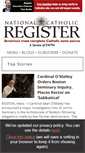 Mobile Screenshot of ncregister.com